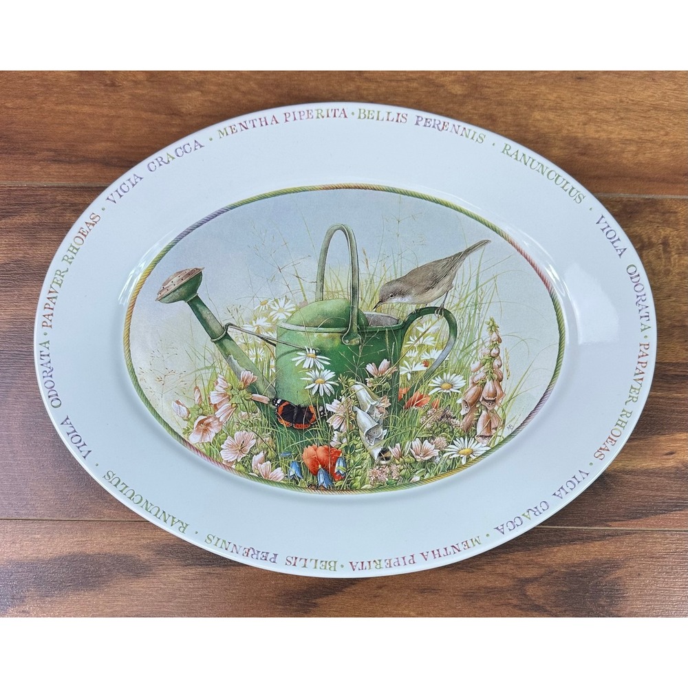 Wildflower Meadow by Marjolein Bastin for Hallmark 14" Serving Platter